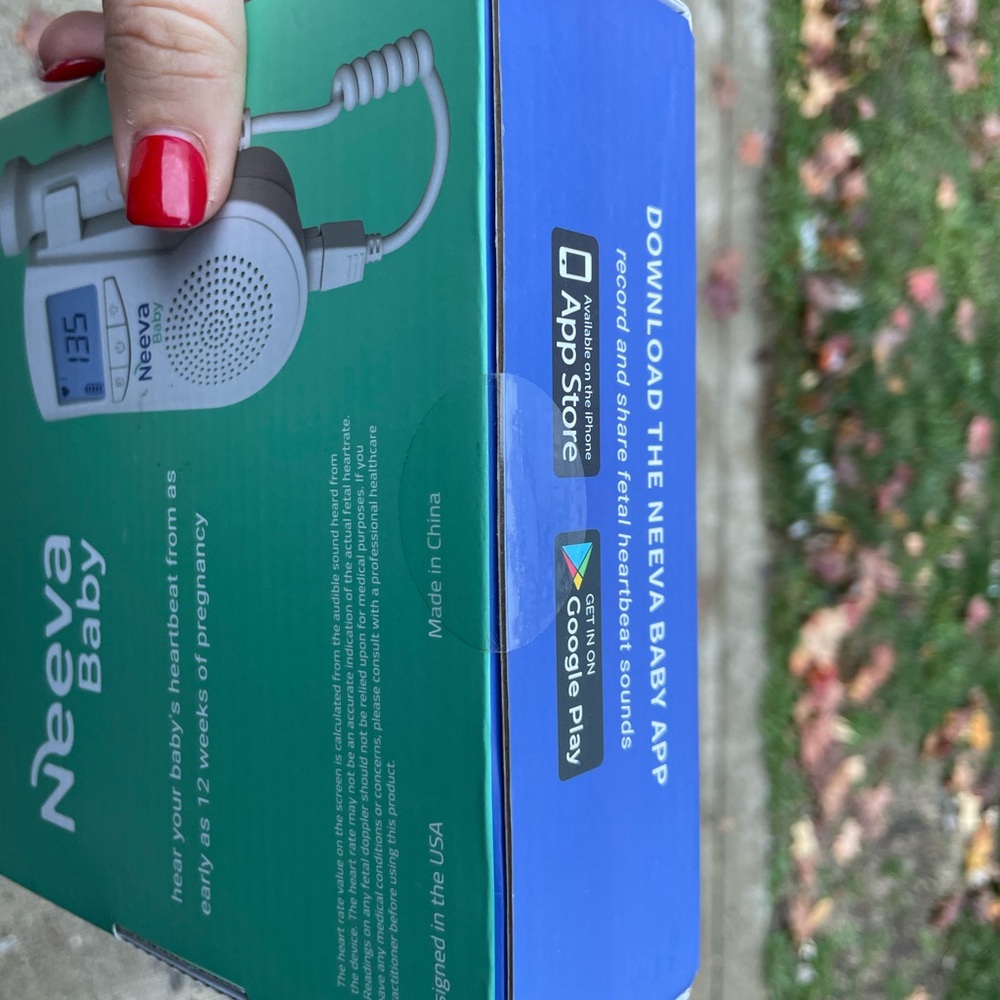 Brand New Neeva Baby Doppler